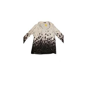 Loveudear Plus Size 1XL Tunic Top – Soft Stretch Polyester Blend – Flowy Fit